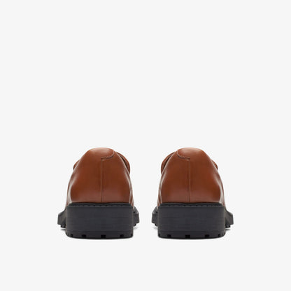 Clarks Customer Favorite / Orinoco 2 Penny Loafer Dark Tan Leather