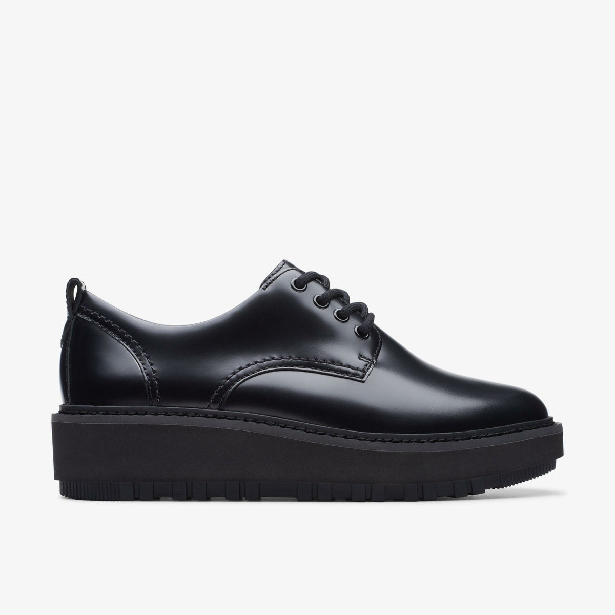 Clarks Recommended / Orianna W Derby Black Leather