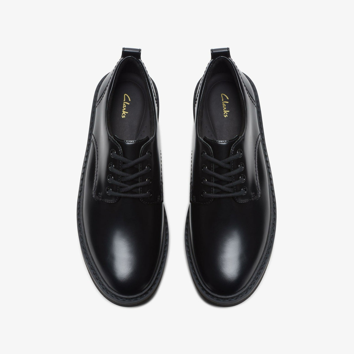 Clarks Recommended / Orianna W Derby Black Leather
