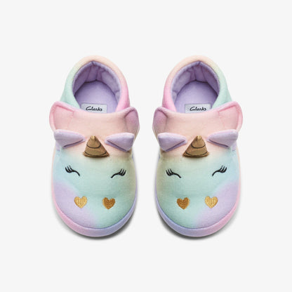 Clarks Value / Fluffy Snug Toddler Multicolour