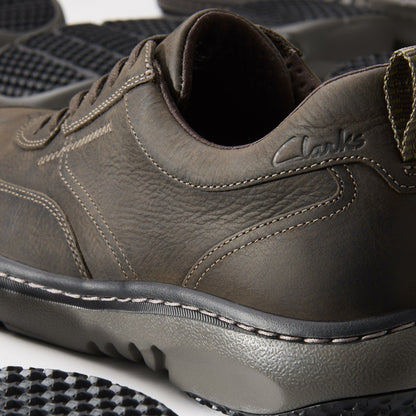 Clarks Top Pick / Clarks Pro Lace Dark Brown Tumbled