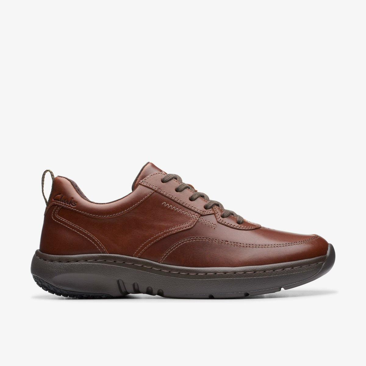 Clarks Great Value / Clarks Pro Lace Dark Tan Leather