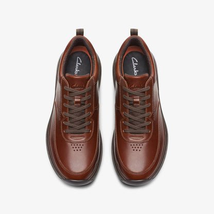 Clarks Great Value / Clarks Pro Lace Dark Tan Leather
