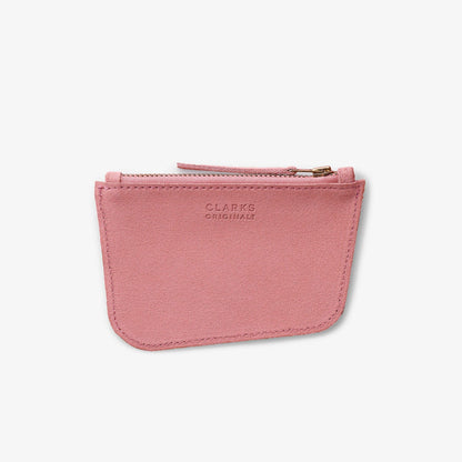 Clarks Hot Sale / Wallabee Coin Pink Suede