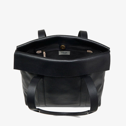 Clarks Essential / Dress Day Black Leather