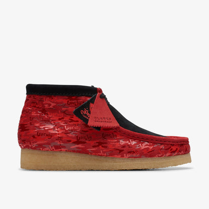 Clarks Premium / Wallabee Boot Red Camouflage