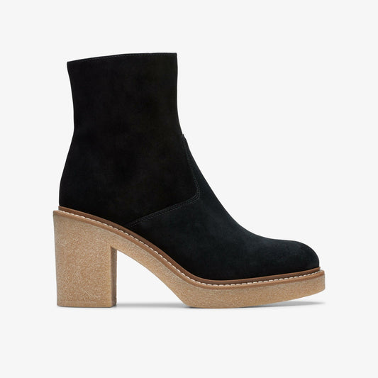 Clarks Best Price / Colden Up Black Suede