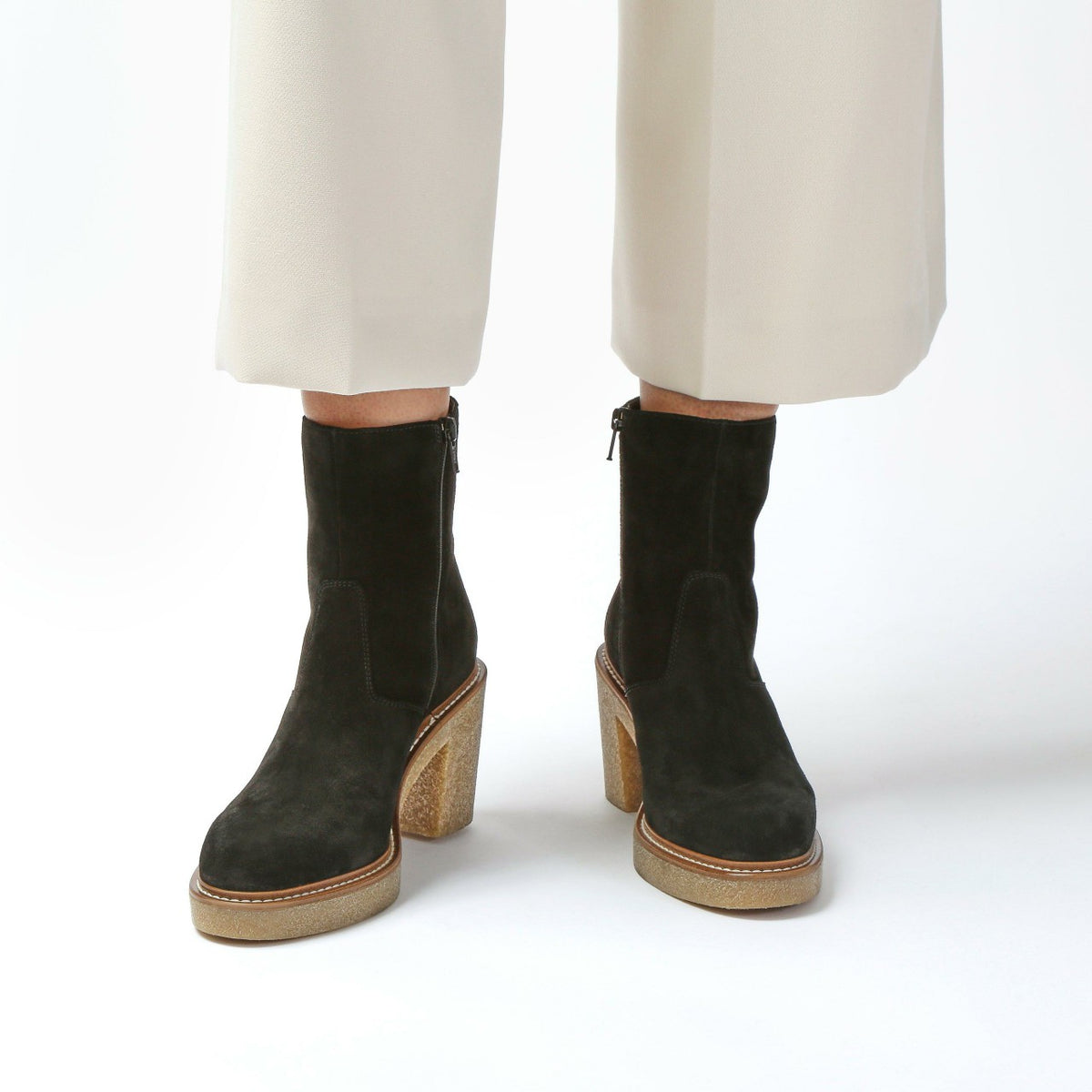 Clarks Best Price / Colden Up Black Suede