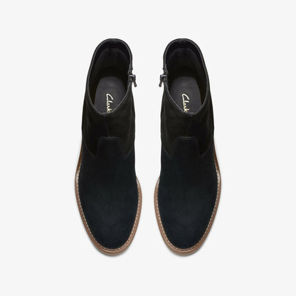 Clarks Best Price / Colden Up Black Suede