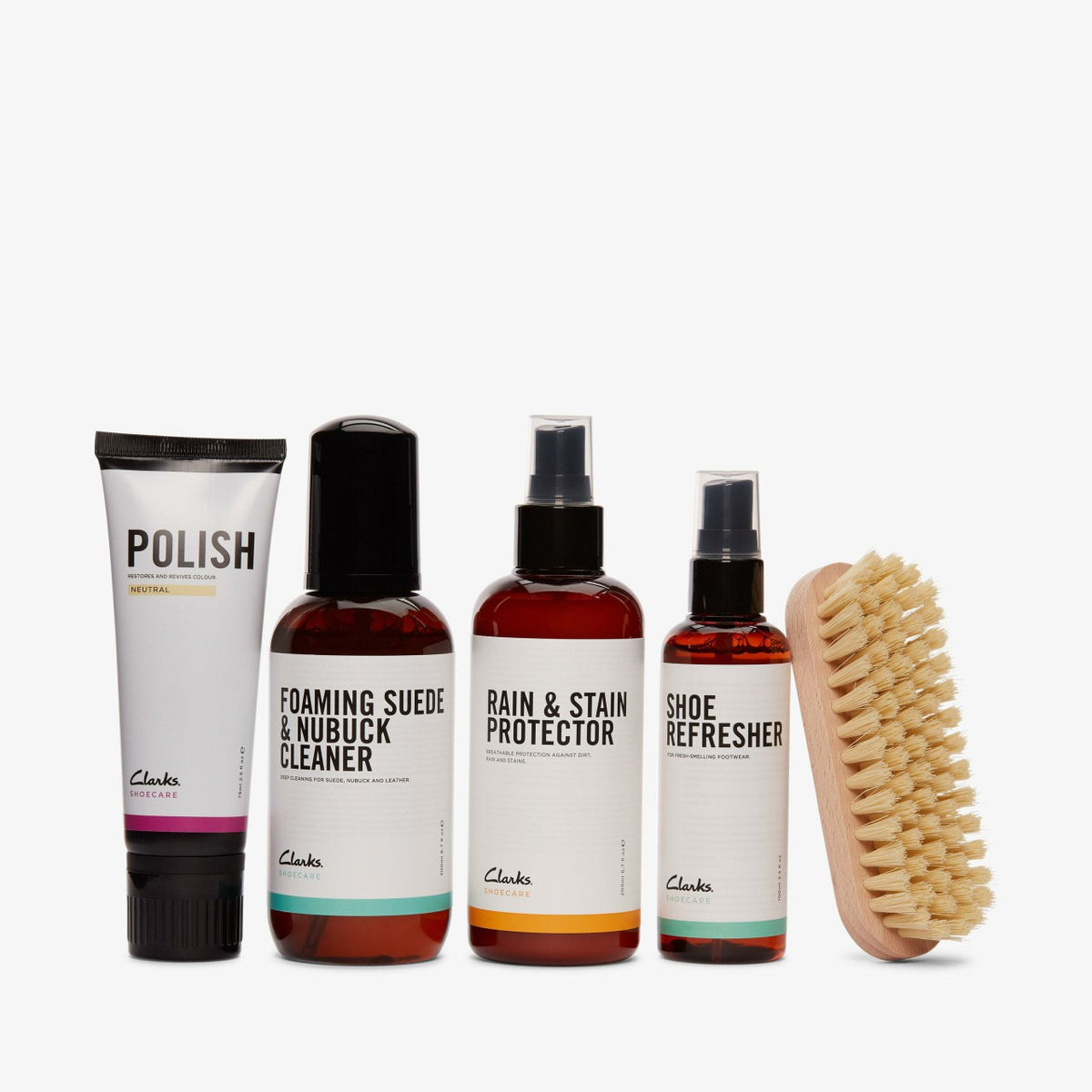 Clarks Quality / All Care Shoe Care Kit None
