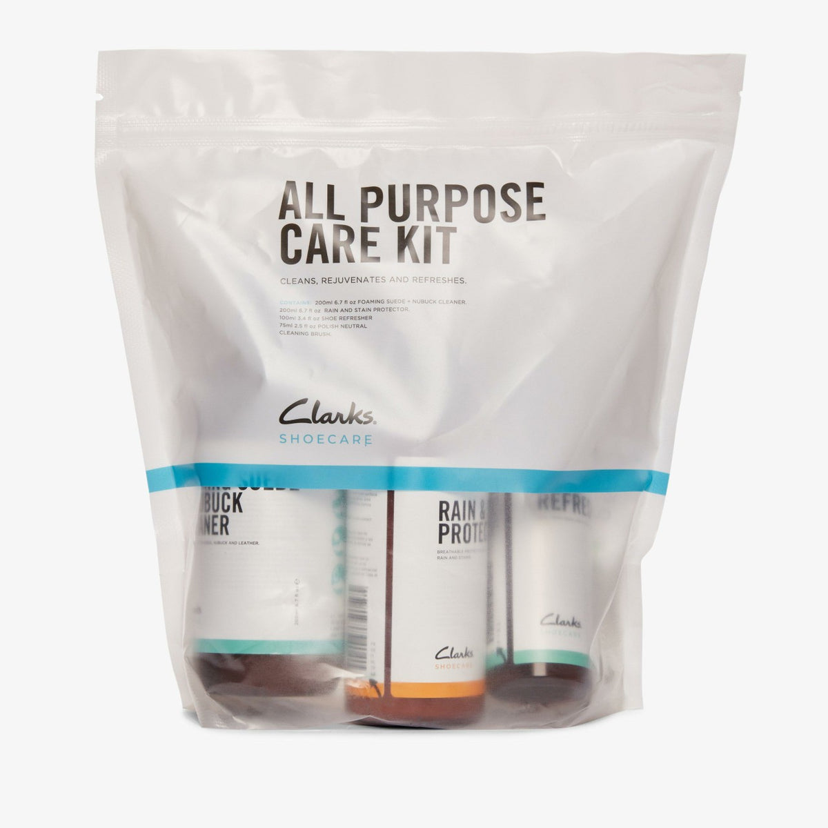 Clarks Quality / All Care Shoe Care Kit None