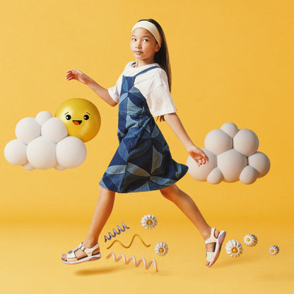 Clarks Exclusive / Osian Charm Kid White