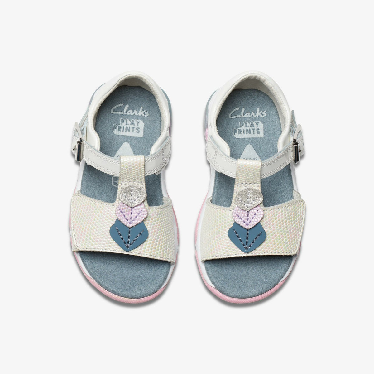 Clarks Special Offer / Osian Charm Toddler White