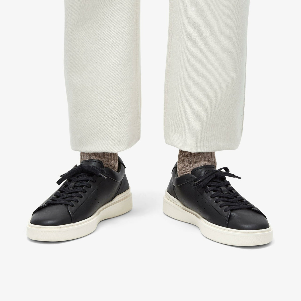 Clarks Sale / Craft Swift Black Leather