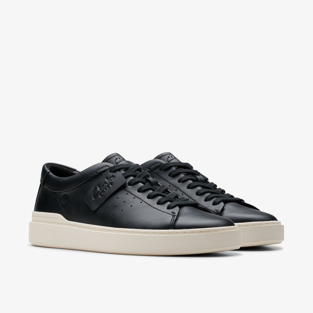 Clarks Sale / Craft Swift Black Leather