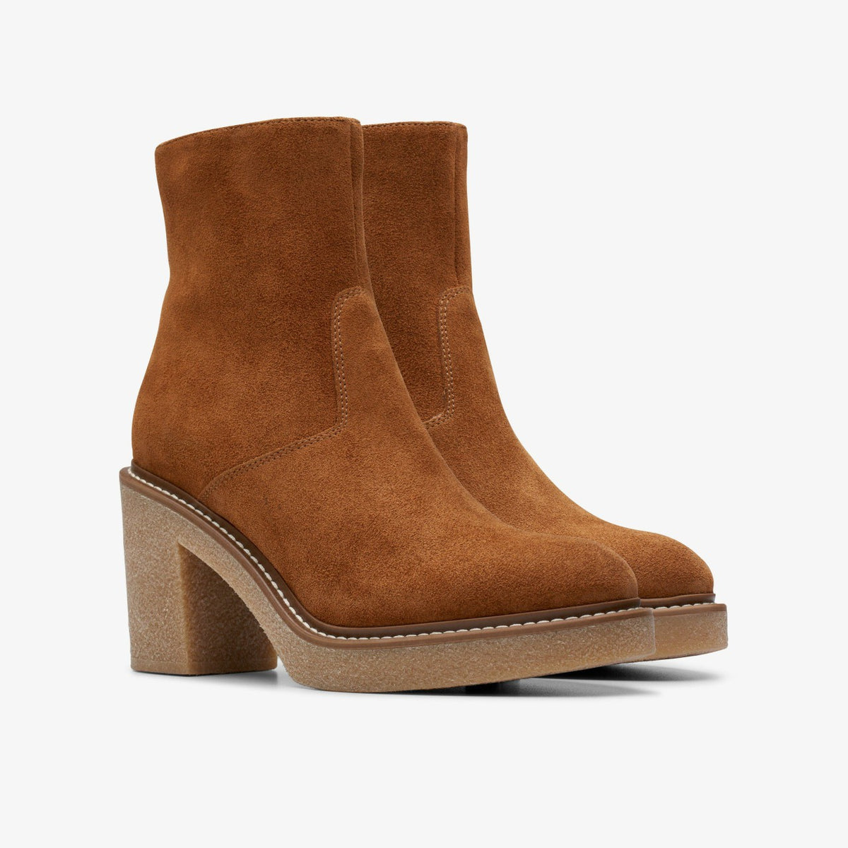 Clarks Classic / Colden Up Dark Tan Suede
