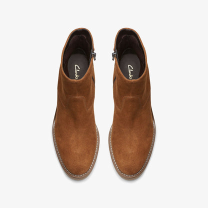 Clarks Classic / Colden Up Dark Tan Suede