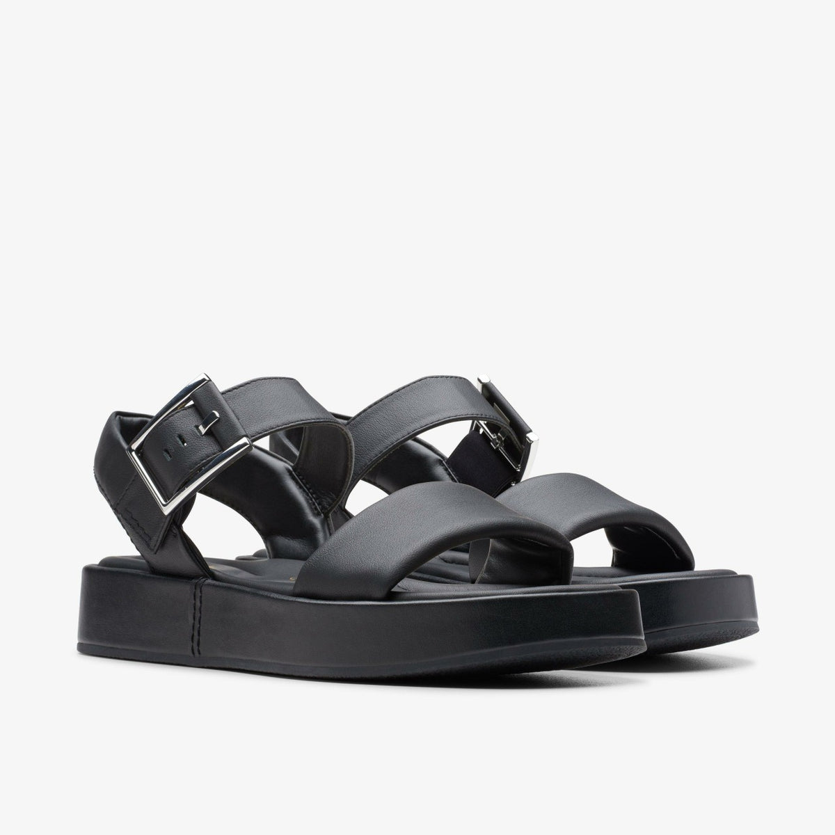 Clarks Quality / Alda Strap Black Leather