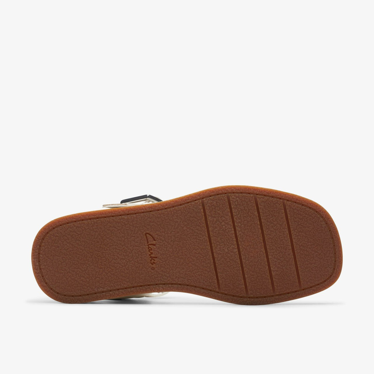 Clarks Recommended / Alda Strap Off White Leather