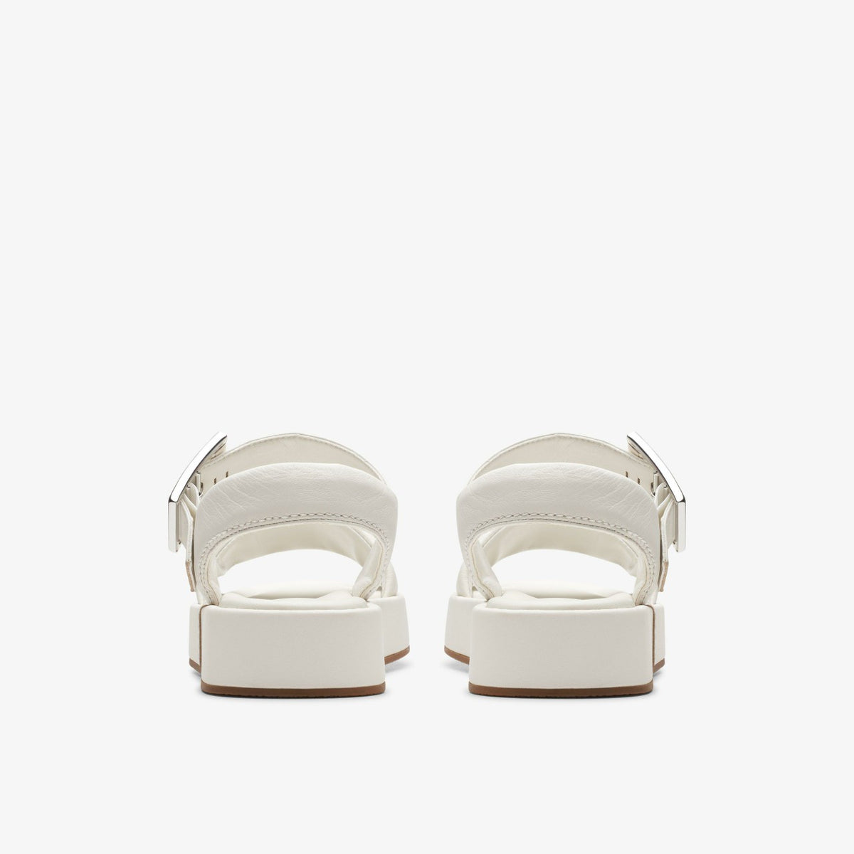 Clarks Recommended / Alda Strap Off White Leather