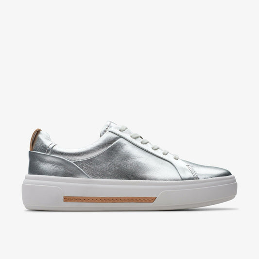 Clarks Trending / Hollyhock Walk Silver Leather