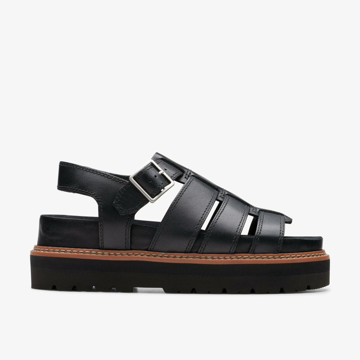 Clarks Great Value / Orianna Twist Black Leather