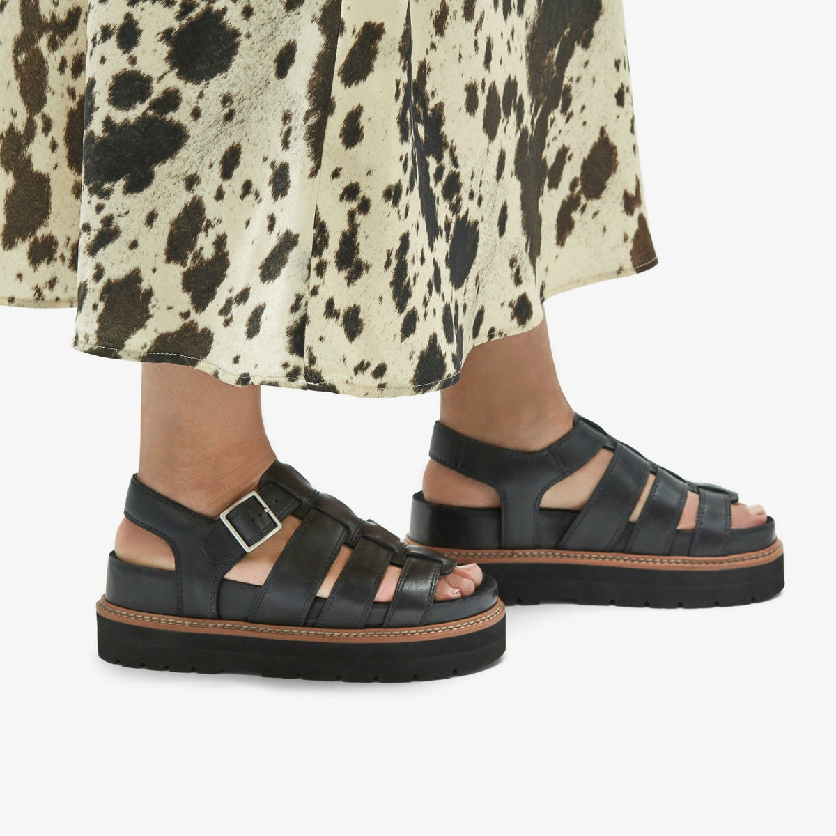 Clarks Great Value / Orianna Twist Black Leather