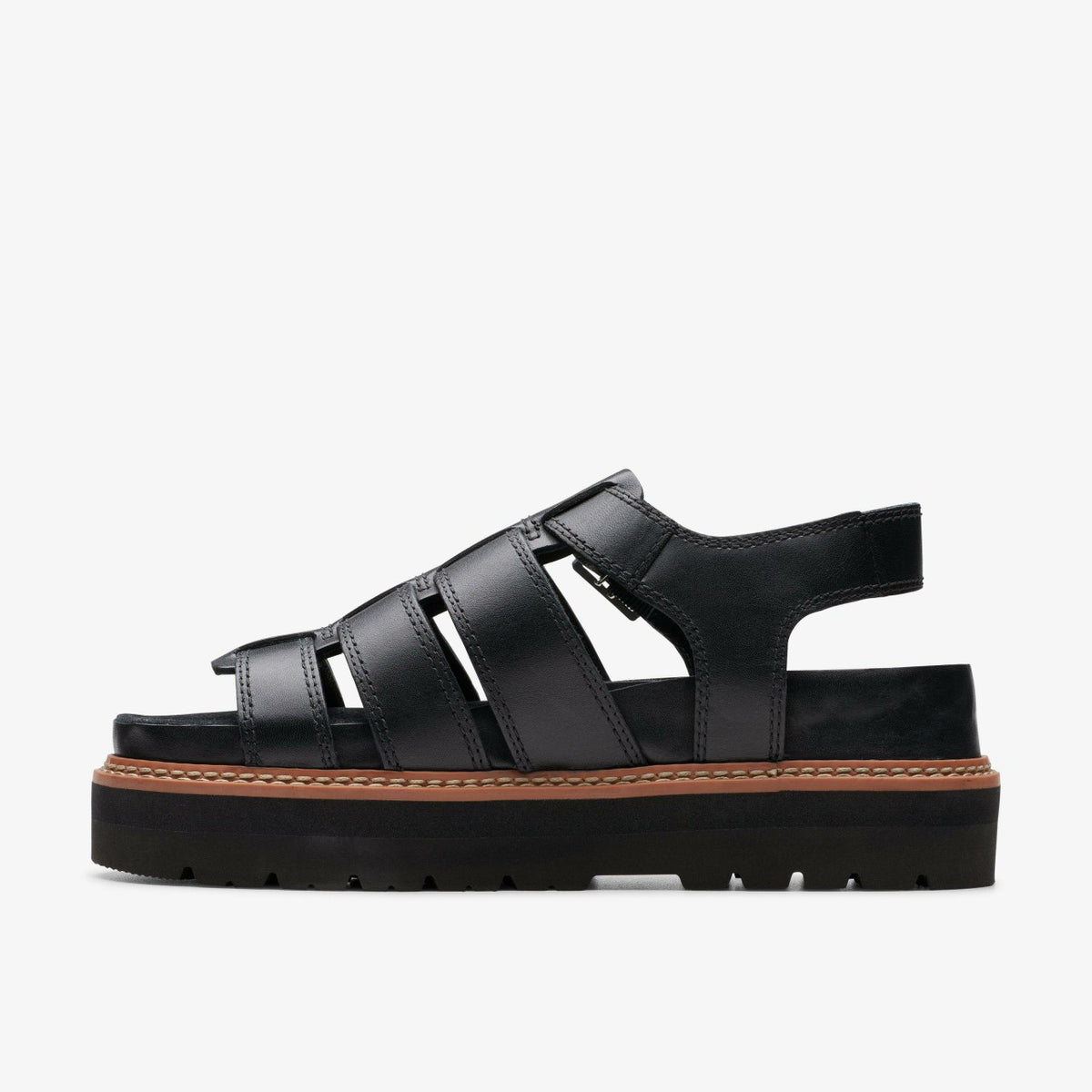 Clarks Great Value / Orianna Twist Black Leather