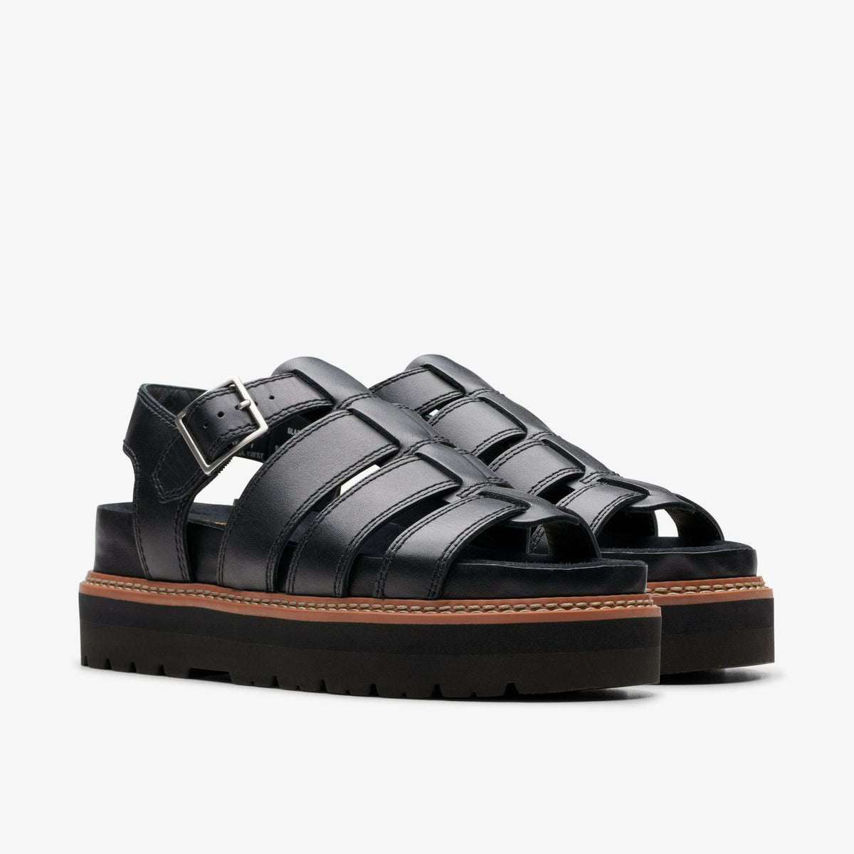 Clarks Great Value / Orianna Twist Black Leather