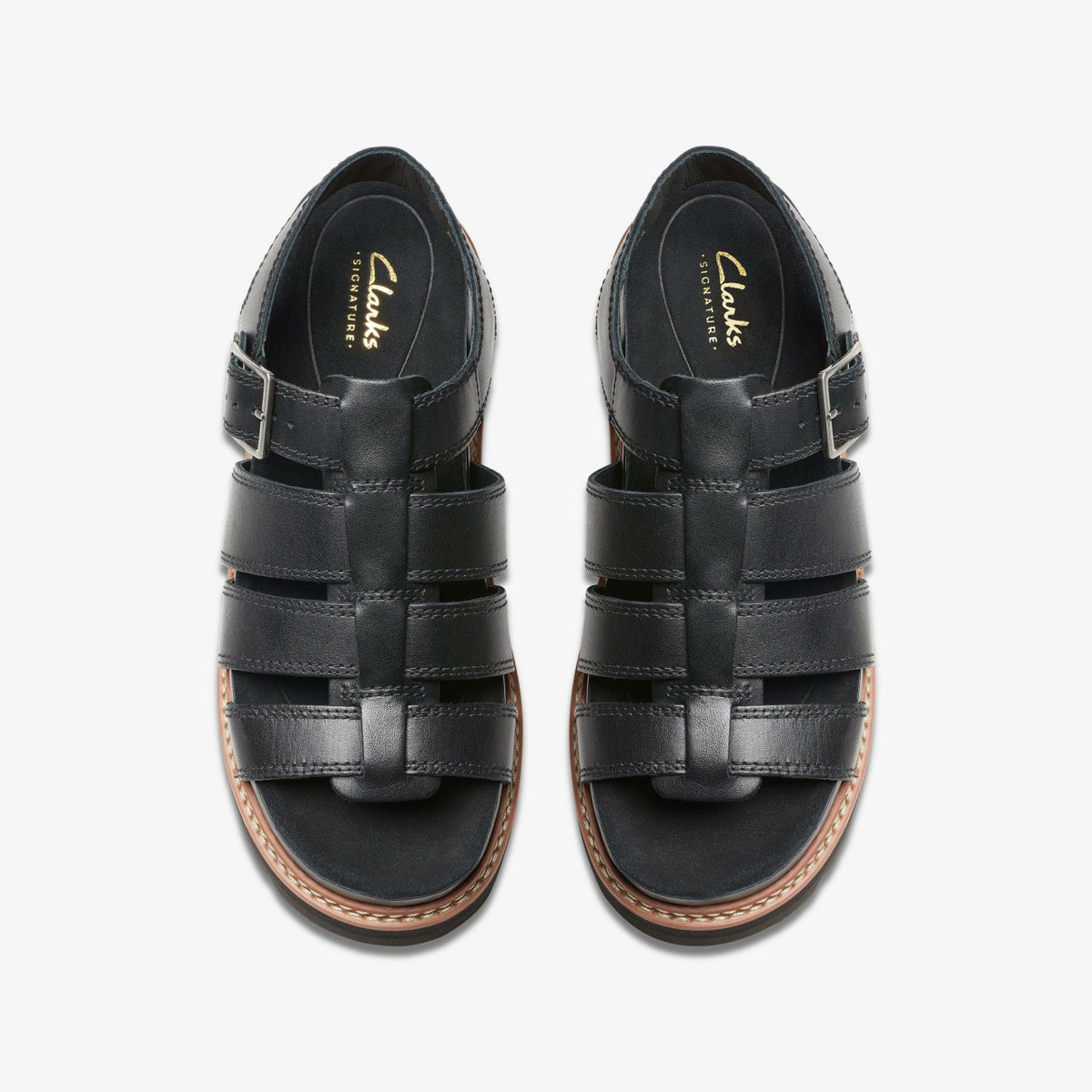 Clarks Great Value / Orianna Twist Black Leather