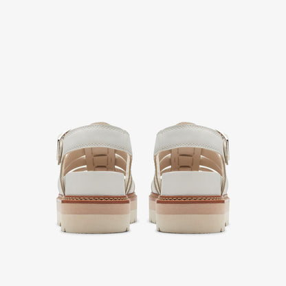 Clarks Classic / Orianna Twist Off White Leather