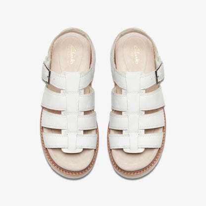 Clarks Classic / Orianna Twist Off White Leather