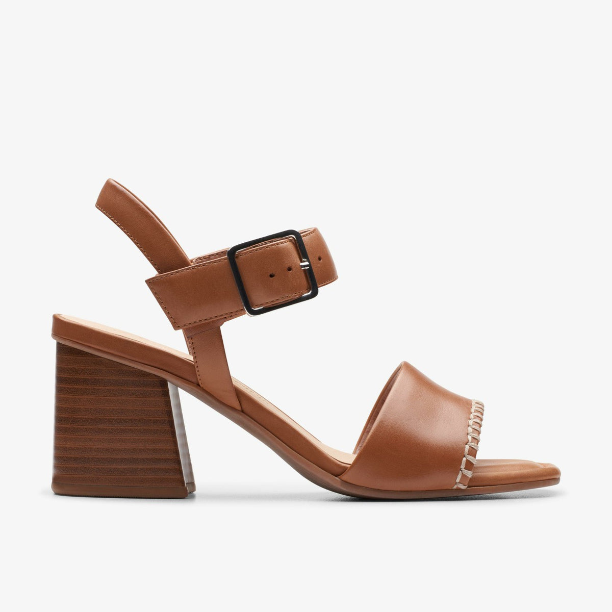 Clarks Smart Buy / Siara 65 Buckle Tan Leather