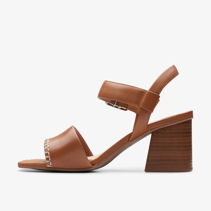 Clarks Smart Buy / Siara 65 Buckle Tan Leather