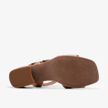 Clarks Smart Buy / Siara 65 Buckle Tan Leather