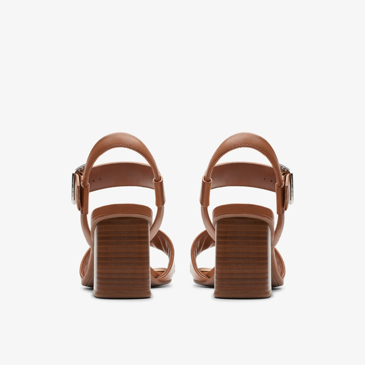 Clarks Smart Buy / Siara 65 Buckle Tan Leather
