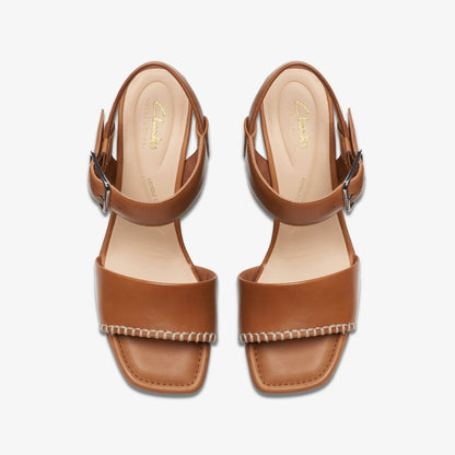 Clarks Smart Buy / Siara 65 Buckle Tan Leather
