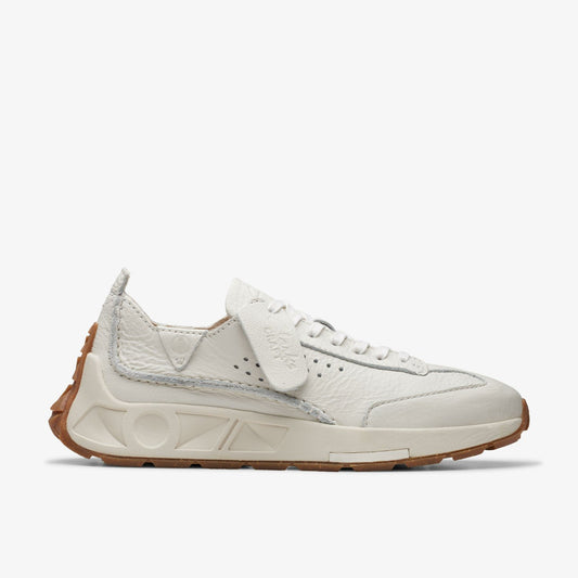 Clarks Great Value / Craft Speed Off White Leather