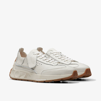 Clarks Great Value / Craft Speed Off White Leather