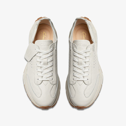 Clarks Great Value / Craft Speed Off White Leather