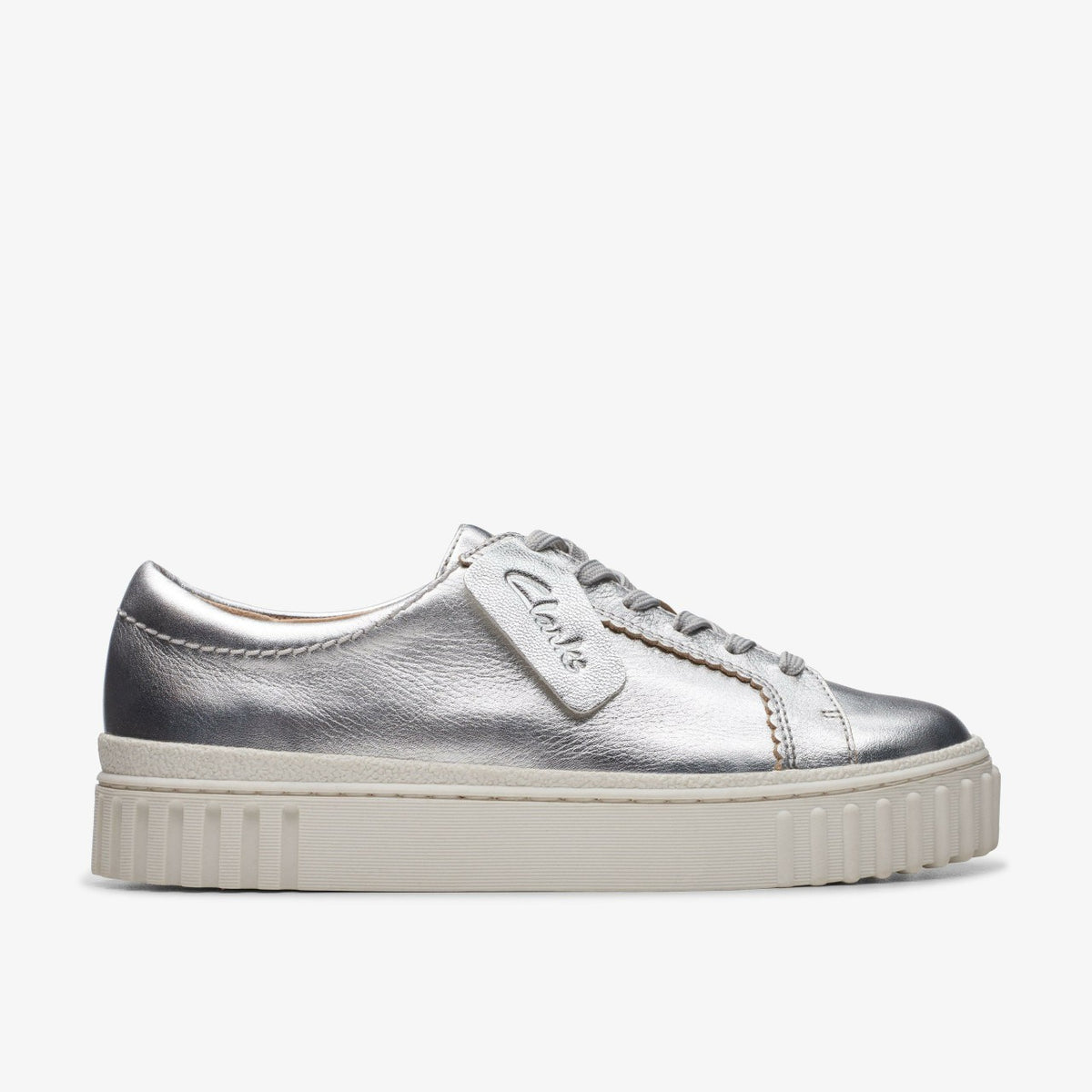 Clarks New / Mayhill Walk Silver Metallic