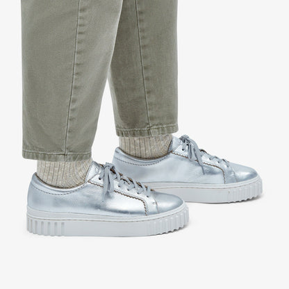 Clarks New / Mayhill Walk Silver Metallic