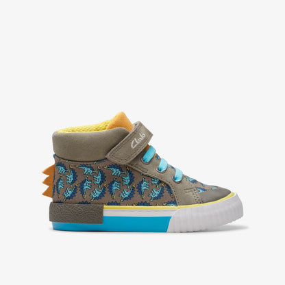 Clarks Hot Sale / Foxing Roar Hi Toddler Sage Combination