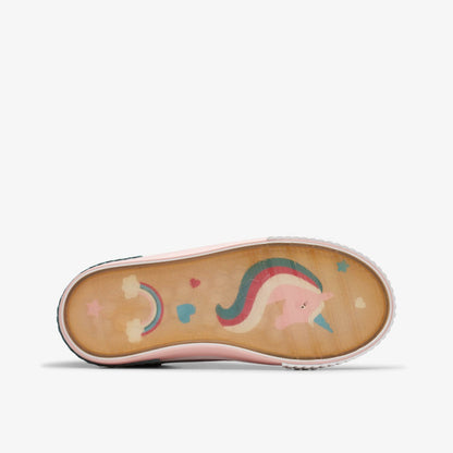 Clarks Latest / Foxing Brill Kid Pastel