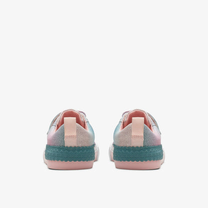 Clarks Latest / Foxing Brill Kid Pastel