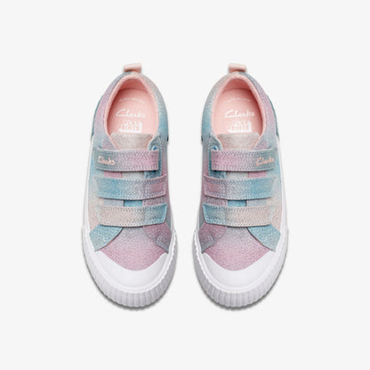 Clarks Latest / Foxing Brill Kid Pastel