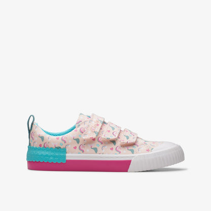 Clarks Great Value / Foxing Myth Kid Pink Multicolour