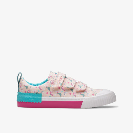 Clarks Great Value / Foxing Myth Kid Pink Multicolour
