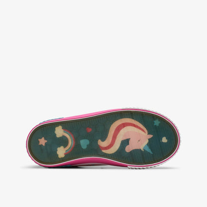 Clarks Great Value / Foxing Myth Kid Pink Multicolour