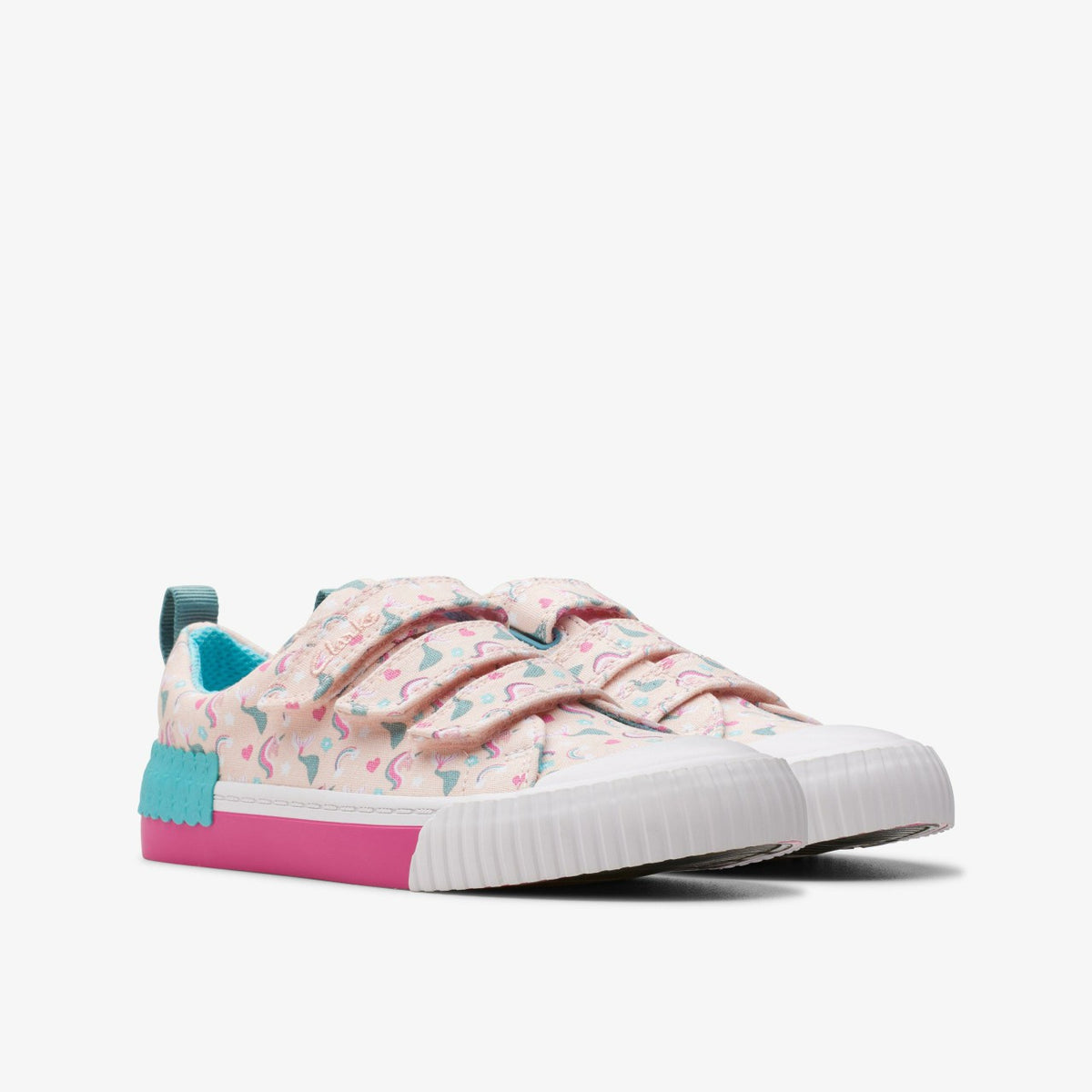 Clarks Great Value / Foxing Myth Kid Pink Multicolour